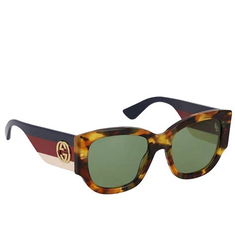 gucci eco friendly sunglasses|green gucci sunglasses women.